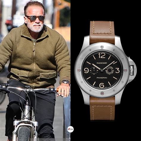 arnold schwarzender panerai|arnold schwarzenegger collection.